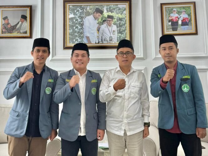 
					Sowan Ketua PWNU, PW IPNU Provinsi Lampung sampaikan Program Kerja Strategis untuk Tahun 2025-2028