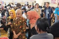 Bupati kendal job fair 2025. sumber foto: agus salim-tribunjateng.