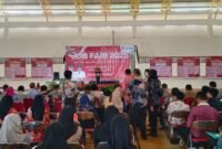 Kendal Job Fair 2025 yang dilaksanakan di GOR Kendal Youth Center, Kompleks Stadion Utama Kendal, 12 - 16 Agustus 2025.
