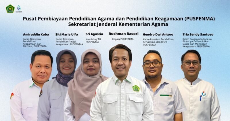 Jajaran Puspenma Setjen Kementerian Agama Republik Indonesia 
