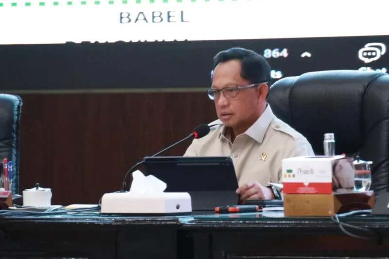 Menteri Dalam Negeri Tito Karnavian dalam keterangannya di Jakarta, Kamis (3/10).