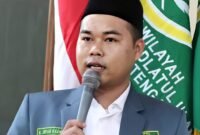 Ketua PW IPNU Jawa Tengah M. Irfan Khamid mendesak pihak Trans7 untuk melakukan introspeksi dan evaluasi mendalam atas tayangan yang dinilai menyinggung dan merendahkan kehormatan para ulama dan Pondok Pesantren Lirboyo (14/10) | Sumber Foto : Media ipnujateng