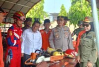Ketua DPRD Kabupaten Kendal Mahfud Sodiq Bencana Hidrometeorologi yang digelar Pemerintah Kabupaten Kendal di depan Stadion Kebondalem, Selasa (21/10/2025). | Wawasannews