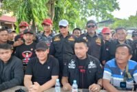 Konferensi pers DPD Grib Jaya Jawa Tengah menepis kabar yang menyudutkan ormasnya.(Wawasan news)