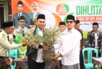 Ketua PW IPNU Jawa Tengah, M. Irfan Khamid, menyampaikan bahwa gerakan cinta lingkungan tersebut merupakan bentuk pengabdian konkret kader pelajar NU terhadap masyarakat. (12/10) | Sumber : Media Ipnujateng 