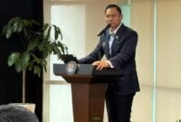 Menteri Koordinator Bidang Infrastruktur dan Pembangunan Kewilayahan, Agus Harimurti Yudhoyono (AHY) | (Wawasannews/SCA)
