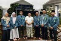 Ketua DPRD Kendal, Mahfud Sodiq, saat menerima audiensi PAC IPNU–IPPNU Sukorejo di Rumah Dinas Ketua DPRD, Kamis (13/11/2025). | (Fuad/Wawasannews)