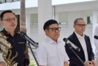 Koordinator Pemberdayaan Masyarakat Muhaimin Iskandar (Cak Imin) memberikan keterangan pers di Jakarta, Selasa (18/11/2025). Ia menegaskan program SMK Go Global terbuka untuk semua usia dan akan dimulai Desember 2025. (Istimewa/Wawasannews)