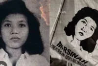 Sosok buruh perempuan, Marsinah yang dianugerahi gelar Pahlawan Nasional oleh Presiden Prabowo Subianto di Istana Negara Jakarta, Senin (10/11/2025). (wawasannews)