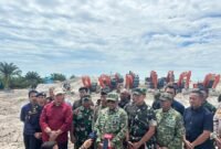 Jenderal Tempur Kostrad Pimpin Penertiban Tambang Ilegal, Sita Belasan Excavator dan Buldozer.(Dok Pribadi/Wawasannews)