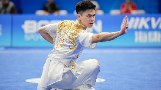 Atlet wushu andalan Tim Indonesia, Edgar Xavier Marvelo. (Istimewa/Wawasannews)