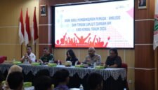 Para pelajar SMA/SMK di jalur pantura Kendal mengikuti kegiatan Penguatan Kesadaran dan Literasi Digital Pemuda yang digelar Polres Kendal bersama TNI dan Pemkab Kendal di Gedung PGRI Kendal, Rabu (10/12/2025). (Istimewa/Wawasannews)