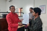 Polres Kendal memfasilitasi perkara kecelakaan sehingga selesai melalui restorative justice.(Dok Pribadi)