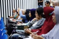 Pelaku UMKM mengikuti workshop literasi digital Program Generasi Terkoneksi (GenSi) Indosat Ooredoo Hutchison yang digelar di Universitas Multimedia Nusantara (UMN). (Istimewa/Wawasannews)