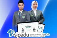  tampilan aplikasi SIPADU (Sistem Informasi Pelajar dan Administrasi Terpadu) sebagai simbol komitmen mendorong transformasi digital pendataan pelajar NU. (Istimewa/Wawasannews)