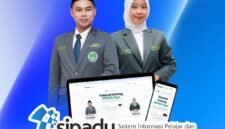 tampilan aplikasi SIPADU (Sistem Informasi Pelajar dan Administrasi Terpadu) sebagai simbol komitmen mendorong transformasi digital pendataan pelajar NU. (Istimewa/Wawasannews)