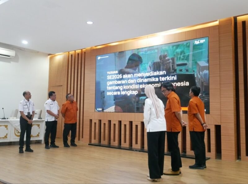 Kick Off Sensus Ekonomi (SE) 2026 yang digelar BPS Kabupaten Kendal di Gedung Abdi Praja Pemda Kendal. (Istimewa/Wawasannews)