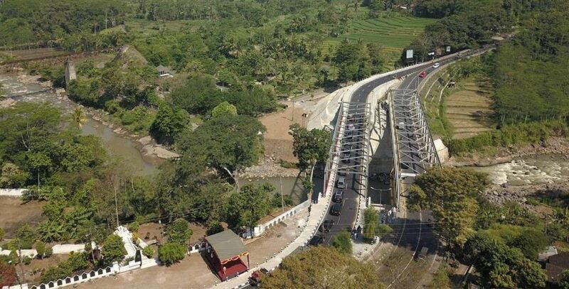 Salah satu jalan yang dibangun Ditjen Bina Marga, Kementerian Pekerjaan Umum. (Istimewa/Wawasannews)