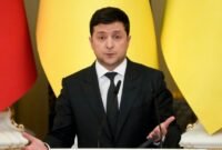 Presiden Ukraina, Volodymyr Zelenskyy. (Istimewa/Wawasannews)