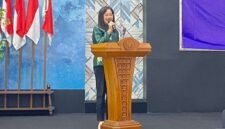 Ketua Komisi Kemitraan, Hubungan Antar Lembaga, dan Infrastruktur Organisasi Dewan Pers, Rosarita Niken Widiastuti saat menyampaikan sambutan di Gedung Dewan Pers, Jakarta, Selasa, 27 Januari 2026. (Foto: Wawasannews/EZ)