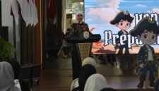 Bupati Kendal Dyah Kartika Permanasari menyampaikan sambutan saat membuka Try Out SNBT Keris Semar ke-10 yang diselenggarakan IMAKEN Unnes di Pendopo Tumenggung Bahurekso Kendal, Sabtu (31/1/2026). (Istimewa/Wawasannews)