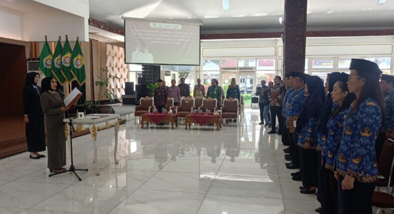 Rombak Struktur OPD, Bupati Kendal Lantik 29 Pejabat Struktural