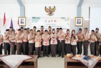 Jajaran Pengurus Pramuka Peduli Kwartir Cabang (Kwarcab) Kendal masa bakti 2024–2029. (Wawasannews)