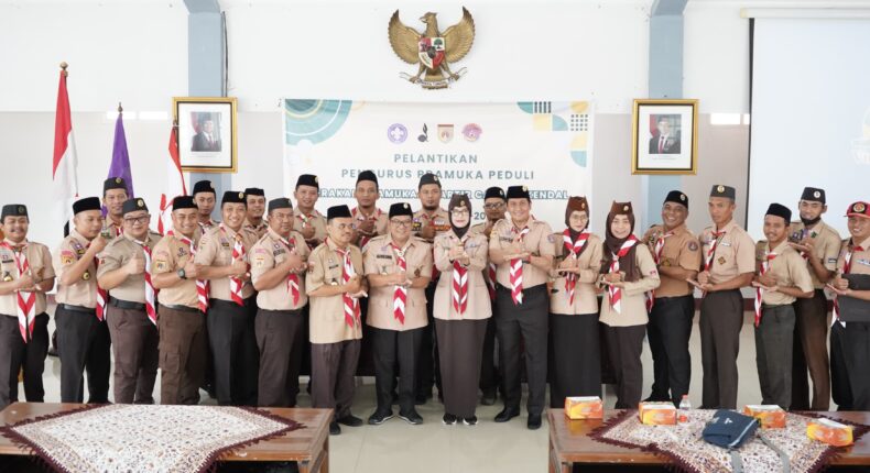 Pramuka Peduli Kwarcab Kendal Resmi Dilantik, Siap Perkuat Aksi Kemanusiaan