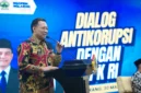 Wakil Ketua KPK Fitroh Rohcahyanto saat dialog antikorupsi di Semarang, Senin (30/3/2026). (Istimewa/Wawasannews)