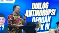 Wakil Ketua KPK Fitroh Rohcahyanto saat dialog antikorupsi di Semarang, Senin (30/3/2026). (Istimewa/Wawasannews)