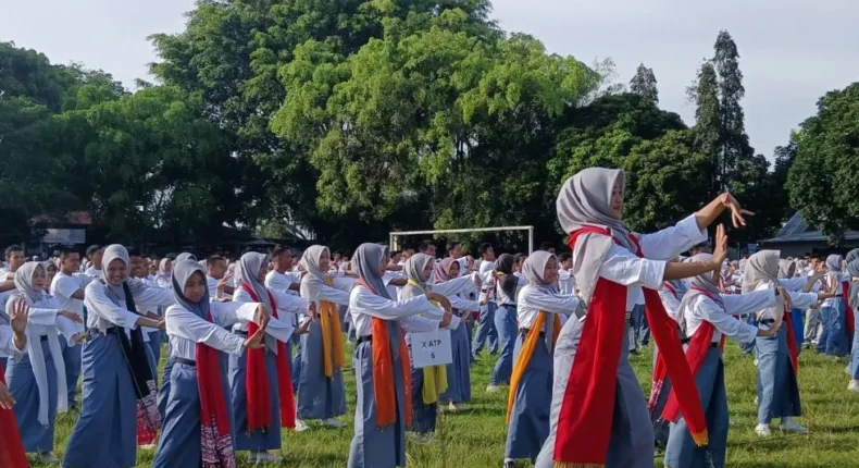 1.800 Siswa SMKN 1 Temanggung Tampilkan Tari Kolosal Wulang Sunu, Lestarikan Budaya Lokal