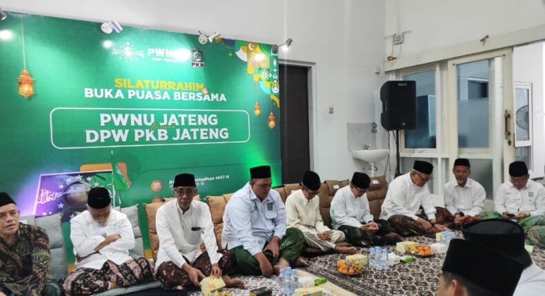 Silaturahim dan Buka Puasa PWNU–PKB Jateng Perkuat Sinergi Kawal Kebijakan Pro Rakyat