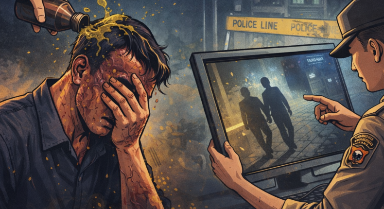 Polri Selidiki Kasus Penyiraman Air Keras terhadap Aktivis KontraS Andrie Yunus di Jakarta Pusat