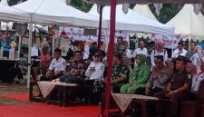 Sejumlah pejabat daerah, unsur TNI-Polri, dan tamu undangan menghadiri pembukaan Pasar Murah 2026 di Alun-alun Kendal, Rabu (4/3/2026). Foto : Wawasannews