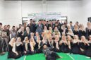Pengurus dan anggota PAC IPNU–IPPNU Kecamatan Patean bersama perwakilan Pimpinan Ranting dan Komisariat se-Kecamatan Patean berfoto bersama usai kegiatan Silaturrahmi, Khotmil Qur’an, dan Buka Puasa Bersama di Gedung MWC NU Kecamatan Patean, Minggu (15/3/2026). Foto : Wawasannews.com