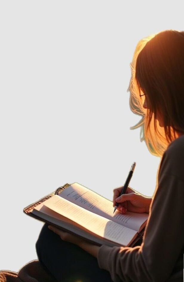 gambar orang sedang menulis , wawasannews.com