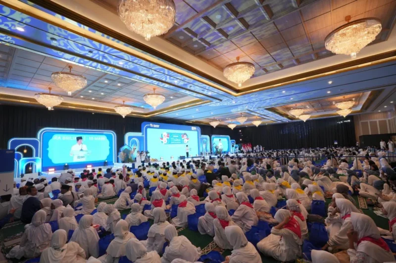 BRI gelar kegiatan santunan bagi 8.500 anak Indonesia dan tegaskan komitmen peduli negeri. (Istimewa/Wawasannews)