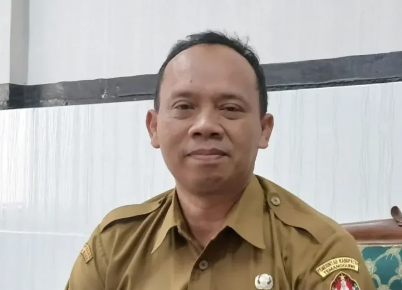 Kepala Dinbudpar Kabupaten Temanggung  Supriyanto menjawab pertanyaan wartawan di Temanggung, Senin (30/3/2026). (Istimewa/Wawasannews)