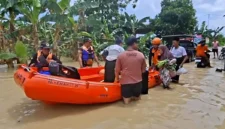 Badan Nasional Penanggulangan Bencana (BNBP) di Jakarta Pusat pada Sabtu (4/4/2026) melaporkan jumlah warga terdampak banjir di Kabupaten Demak, Provinsi Jawa Tengah, terus bertambah menjadi 2.839 jiwa. (Istimewa/Wawasabbews)