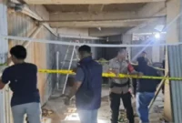 Pihak kepolisian melakukan olah TKP lokasi empat pekerja yang tewas di Jalan TB Simatupang RT 02/RW 02, Tanjung Barat, Jagakarsa, Jakarta Selatan, Jumat (3/4/2026). (Istimewa/Wawasannews)