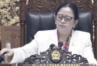 Tangkapan layar - Ketua DPR RI Puan Maharani memimpin Rapat Paripurna Ke-17 DPR RI Masa Persidangan IV Tahun 2025–2026 di kompleks parlemen, Senayan, Jakarta, Selasa (21/4/2026). (Istimewah/wawasannews.com
