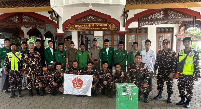 Touring dan Ziarah Makam Aulia, Banser Satkorkel Sedayu Perkuat Spirit Ke-NU-an