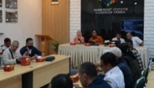 Suasana diskusi dalam kegiatan sosialisasi Sensus Ekonomi 2026 yang diselenggarakan oleh Badan Pusat Statistik Kabupaten Kendal bersama pemerintah daerah dan insan media. Foto : Wawasannews.com
