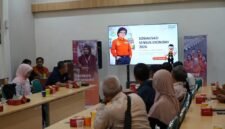 Suasana sosialisasi Sensus Ekonomi 2026 yang digelar oleh Badan Pusat Statistik Kabupaten Kendal bersama insan media dan pemangku kepentingan di Aula BPS Kendal. Foto : Wawasannews.com