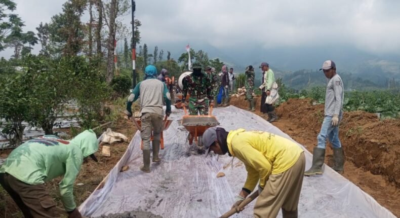 TMMD Sengkuyung 2026 di Bringinsari Kendal Dorong Pembangunan Infrastruktur Desa