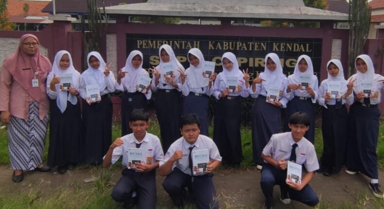 Dari Buku Refleksi ke Panggung Nasional, Siswa SMPN 2 Cepiring Siap Tulis Puisi Bersama Menteri Abdul Mu’ti