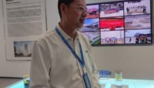 Presiden Direktur PT BTR, Wu Lei, menyampaikan kendala logistik yang dihadapi industri akibat keterbatasan kapasitas Pelabuhan Tanjung Emas Semarang kepada awak media. (Istimewa/Wawasannews)