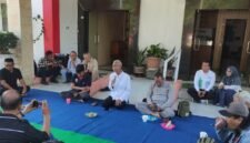 Coffee morning DLH bersama Diskominfo Kendal dan Forwaken. Foto : Wawasannews.com