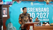 Bupati Purbalingga Fahmi Muhammad Hanif dalam Musrenbang RKPD Tahun 2027 di Pendopo Dipokusumo, Kabupaten Purbalingga, Jawa Tengah, Kamis (2/4/2026). (Istimewa/Wawasannews)