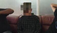 foto viral di medsos terduga pelaku pencurian uang. (Istimewa/Wawasannews)